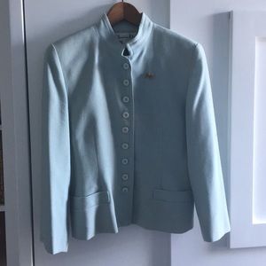 Vintage Christian Dior worsted wool skirt suit